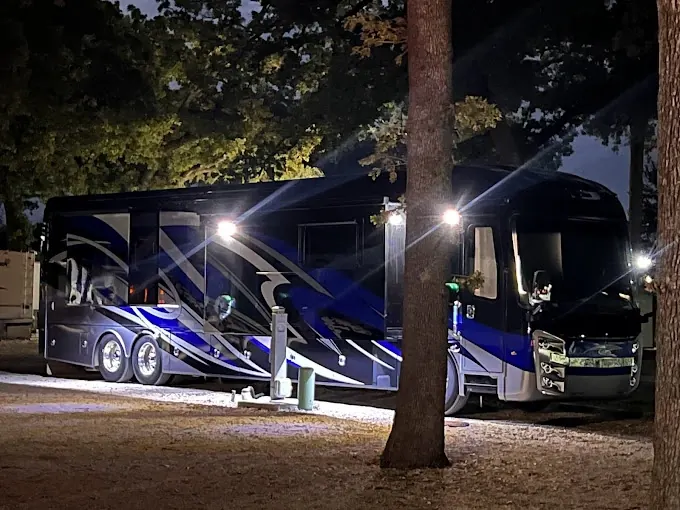 Class A Motor Homes at Magnolia RV Resort